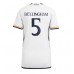 Real Madrid Jude Bellingham #5 Replika Hemma matchkläder Dam 2023-24 Korta ärmar